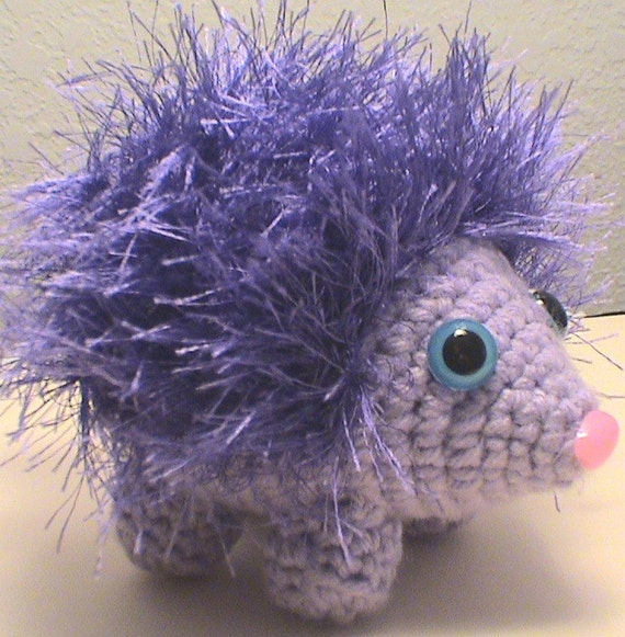 Pattern Amigurumi Hedgehog Crochet Doll Toy Pattern PDF