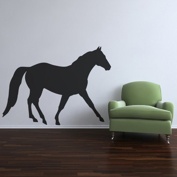 Extra Large Horse Vinyl Wall Decal by WilsonGraphics on Etsy