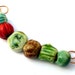 Ceramic BeadsTree Stump and Odd shaped Mix Handmade