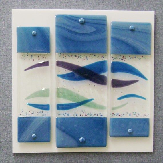 By The Sea Glass Wall Art by blueheron on Etsy