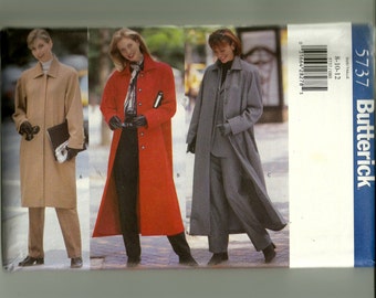 Butterick Misses' / Misses' Petite Coat Pattern 5737