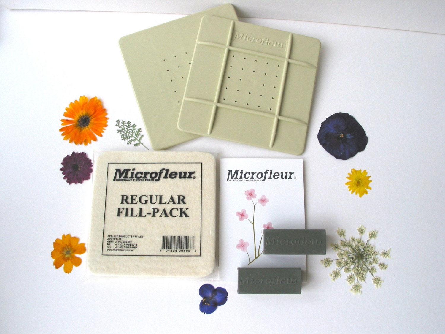 Microfleur Microwave Flower Press 5x5 For Pressing