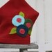 Fleece Hat Blooms-Upcycled Clothing