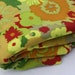 Vintage Floral Polyester Fabric