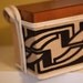 GOING VEGAN SALE Enid Collins Art Deco Box Bag.