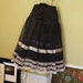 Black Crinoline Petticoat. Ruffles. Frilly.