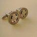 Fargo - Vintage Authentic Fargo North Dakota Transit Token Silver Cufflinks, Mens Gift, Groomsman Gift, Wedding Gift