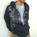Undersea Wraparound Chrome Seaweed Hoodie (mens)