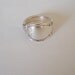 Spoon Ring Spoon Jewelry Recycled Silverware Remembrance Made to Order in Your Size