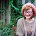 Orange Sunburst - Hand Knitted Tam