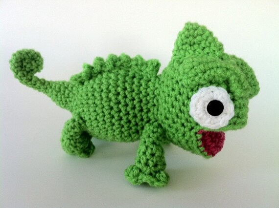 chameleon plush pattern