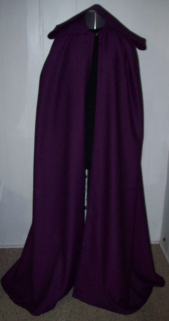 Adult size royal purple cloak FREE SHIPPING