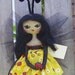 Lady Bug Doll Primitive Folk Art
