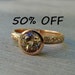 CLEARANCE - Fair Trade Zultanite and Recycled 14k Rose Gold Ring, size 7.5