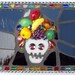 Mosaic Belt Buckle, Carmen Miranda, Skull, Fruit