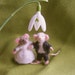 Custom tiny mice bride and groom mouse