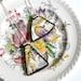 You ComPlate Me Matching Broken Plate Friendship Necklaces - Vintage Garden Bouquet - Recycled China
