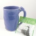 Large Purple Cup / Coffee Mug / Chai Teacup in Periwinkle A - Ready to Ship