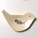 Hand Built Pretty Little Bird Plate