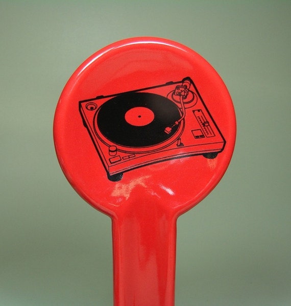 spoon rest turntable (red) - Made to Order / Pick Your Colour