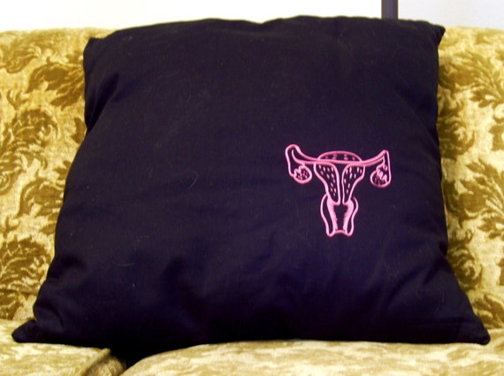 uterus plush pillow