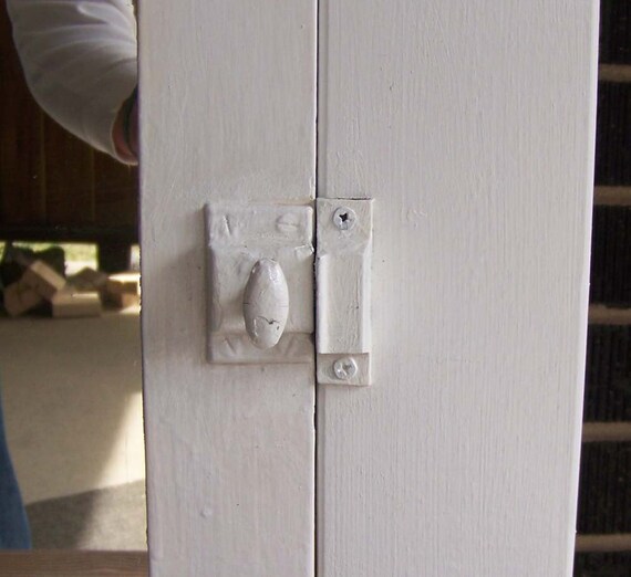 Antique White Medicine Cottage Shabby Farmhouse