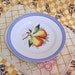 Fruit Plate with Hand Painted Pear