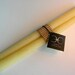 Beeswax Dinner Candles 10 Inch pair