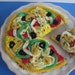 PDF Crochet Pattern Thin Crust Pizza whole and slice