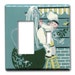 Too many Cooks 1950's Vintage Wallpaper Double Switch GFI Plate