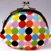 coin purse - candy dots