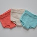 1 Newborn Baby Photo ProP COTTON "MusT HavE DiapeR CoveR" Pick Color Knit 2 Order Boy Girl Unigender ORGANIC Aqua Coral Natural Moss