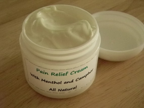 New Pain Relief Cream With Camphor And Menthol 5 Oz