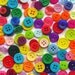 200 buttons galore / rainbow assortment