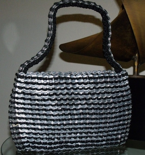 Recycled Aluminum Can Pull Tab Handbag Purse