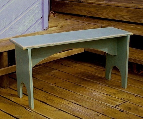 Plans and Patterns for Shaker Style Bench FREE Shipping