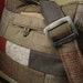 Recycled Suits Extra Large Patchwork Messenger Diaper Book Bag - SANNA