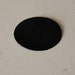 Set of 12 Chalkboard Tag Sticker Labels, Oval 1 1/2"