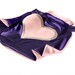 Child Cape by Little Hero Capes - Purple and Light Pink - Superhero Heart Design