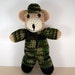 Crochet Amigurumi bear - Soldier Bear