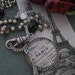 Long Reversible Paris Vintage Repurposed Necklace