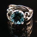 Ocean View - Blue Topaz gemstone ring