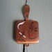 Vintage Finger Ashtray Bronze Personal