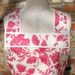 Flirty Everyday Housewife Apron - Pink toile
