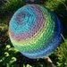CLEARANCE stormy sea handknit cashmere-blend toddler hat