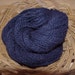 Organic Hand Dyed Llama Merino Yarn ( Navy ) 99yds