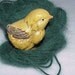Bunny Alpaca Merino Yarn (Evergreen) 80yds 73 meters Hand Spun Hand Dyed