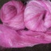 Spinning Batt - Llama Merino Mohair Silkl (Roses out of Ashes) 3.5 oz