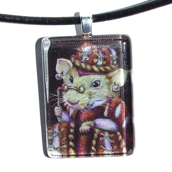 Portrait of a very respectable fairy rat in mediev