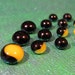 Mini Hawkeye Glass Cabochons